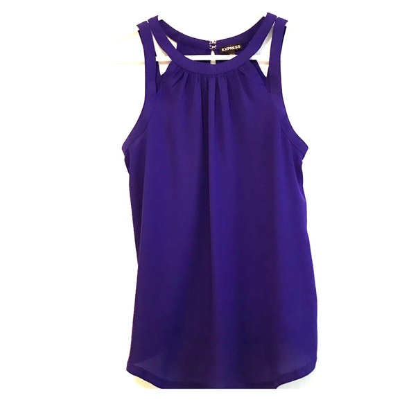 Purple sleeveless top from Express - Picture 1 of 6